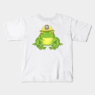 Frog Mining Miner Kids T-Shirt